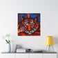 Tiger in the Wilderness - Canvas