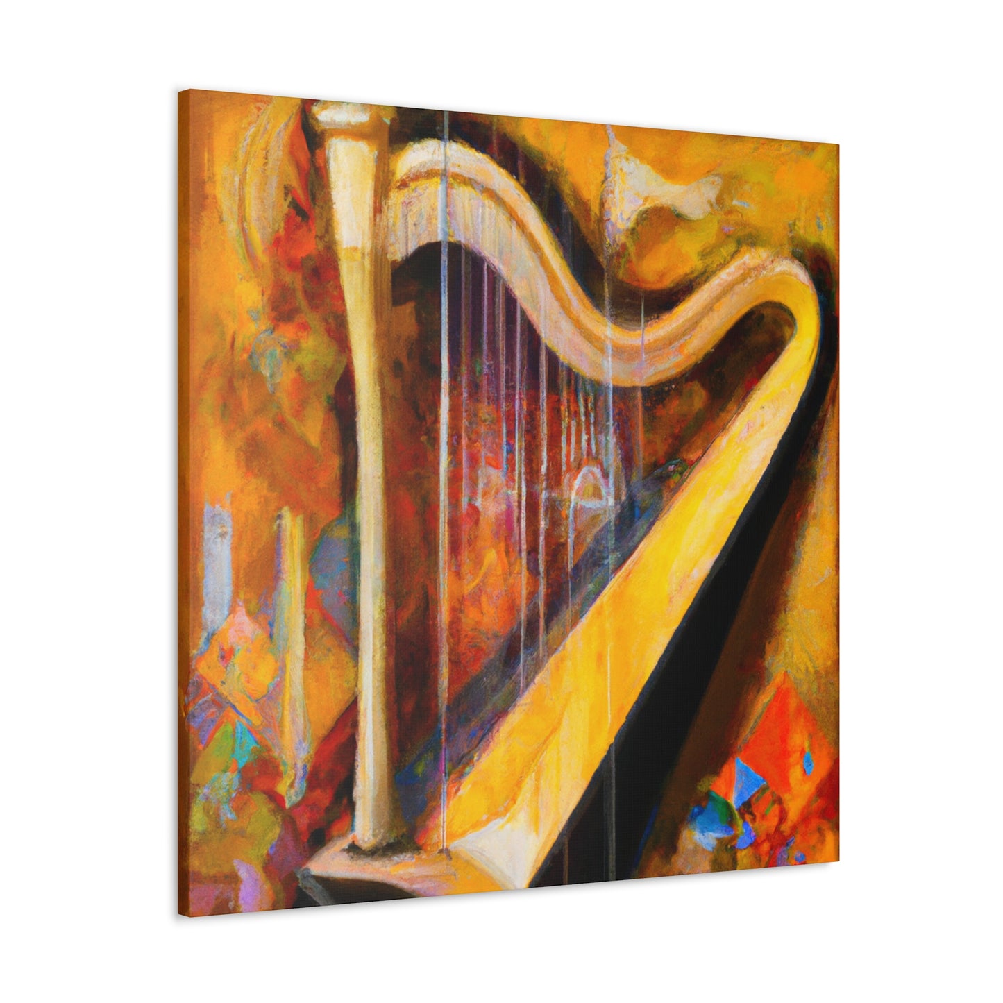 "Harp in Harmony" - Canvas