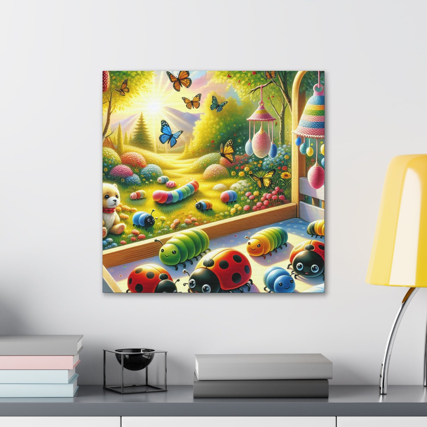 Whimsical Garden Retreat - Canvas