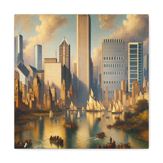 "Chicago's Renaissance Reverie" - Canvas