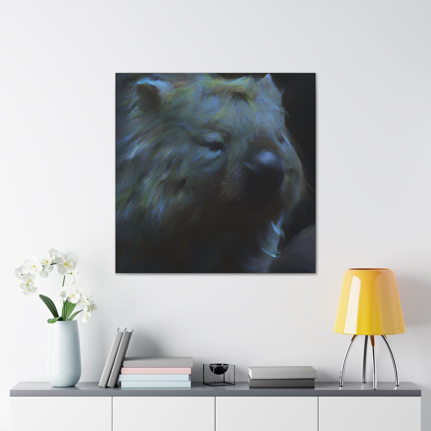 "Wombat Impressionism Dream" - Canvas