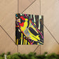 "American Goldfinch Flight" - Canvas