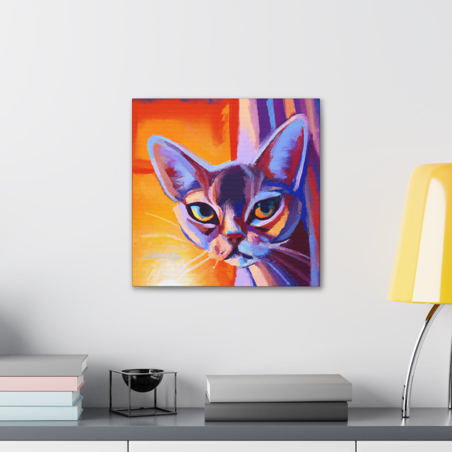 "Abyssinian Art Deco Dream" - Canvas