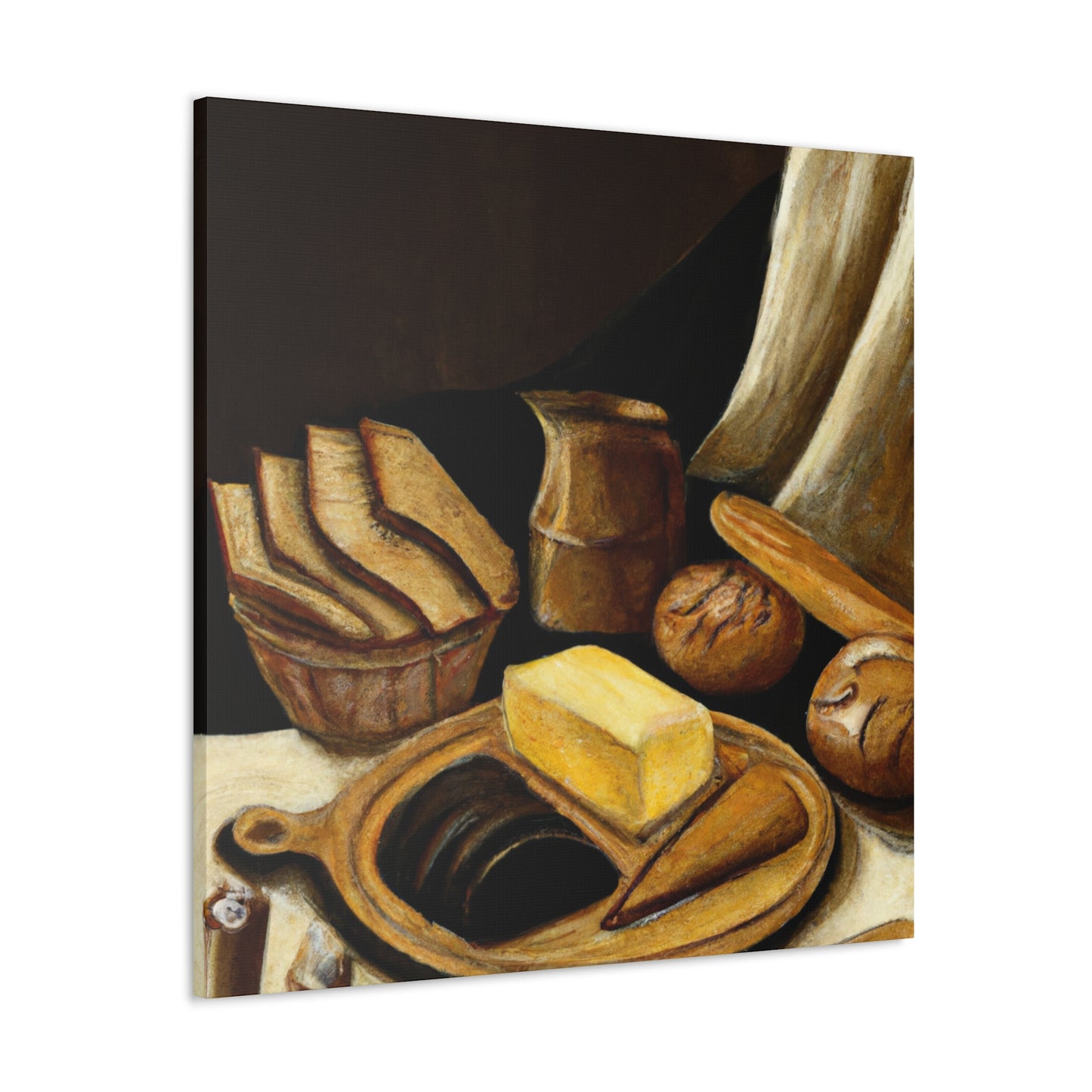 Breaking Bread Together - Canvas