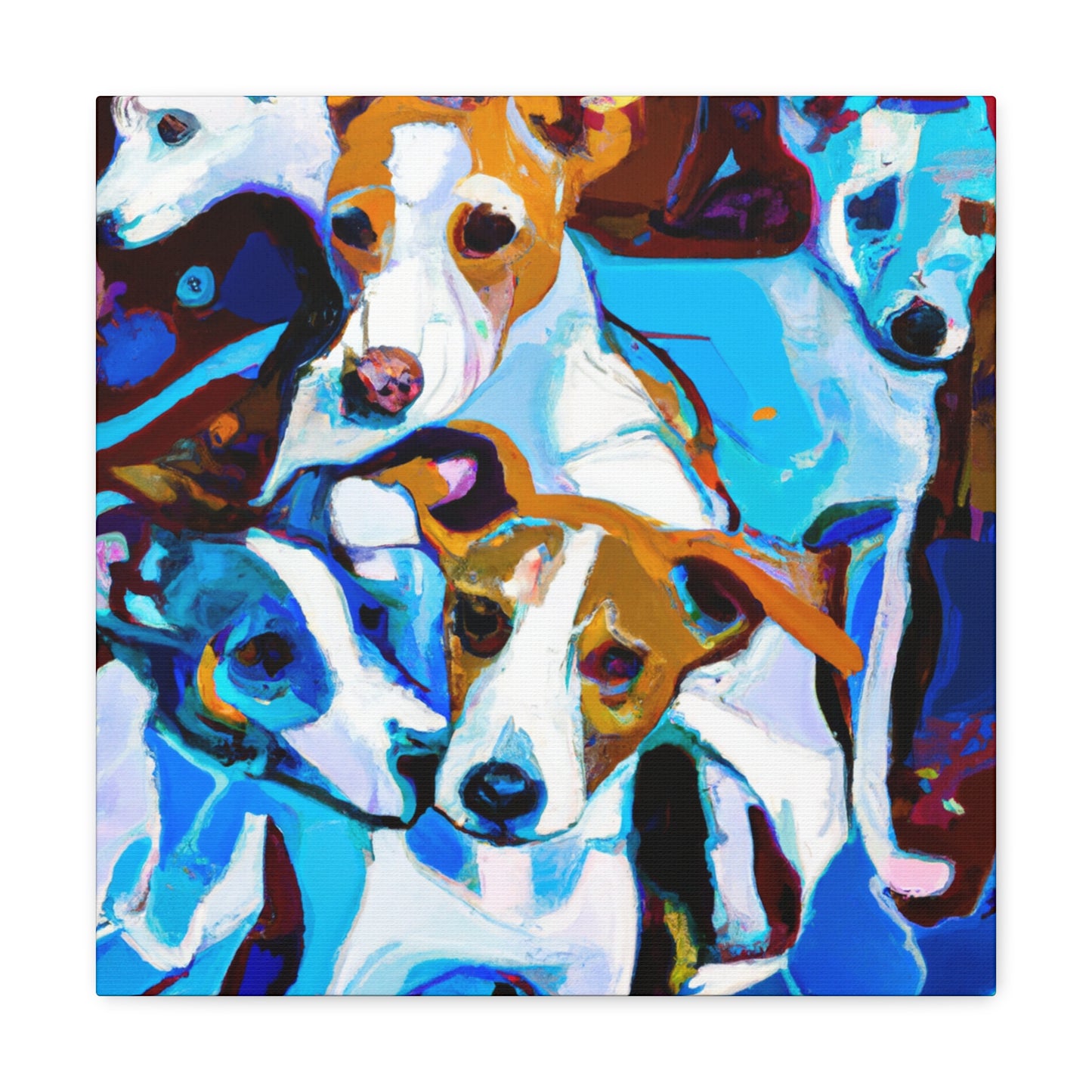 "Jack Russell Majesty" - Canvas