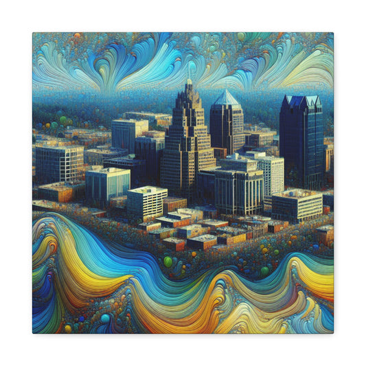 "Enchanting Vistas of Raleigh" - Canvas