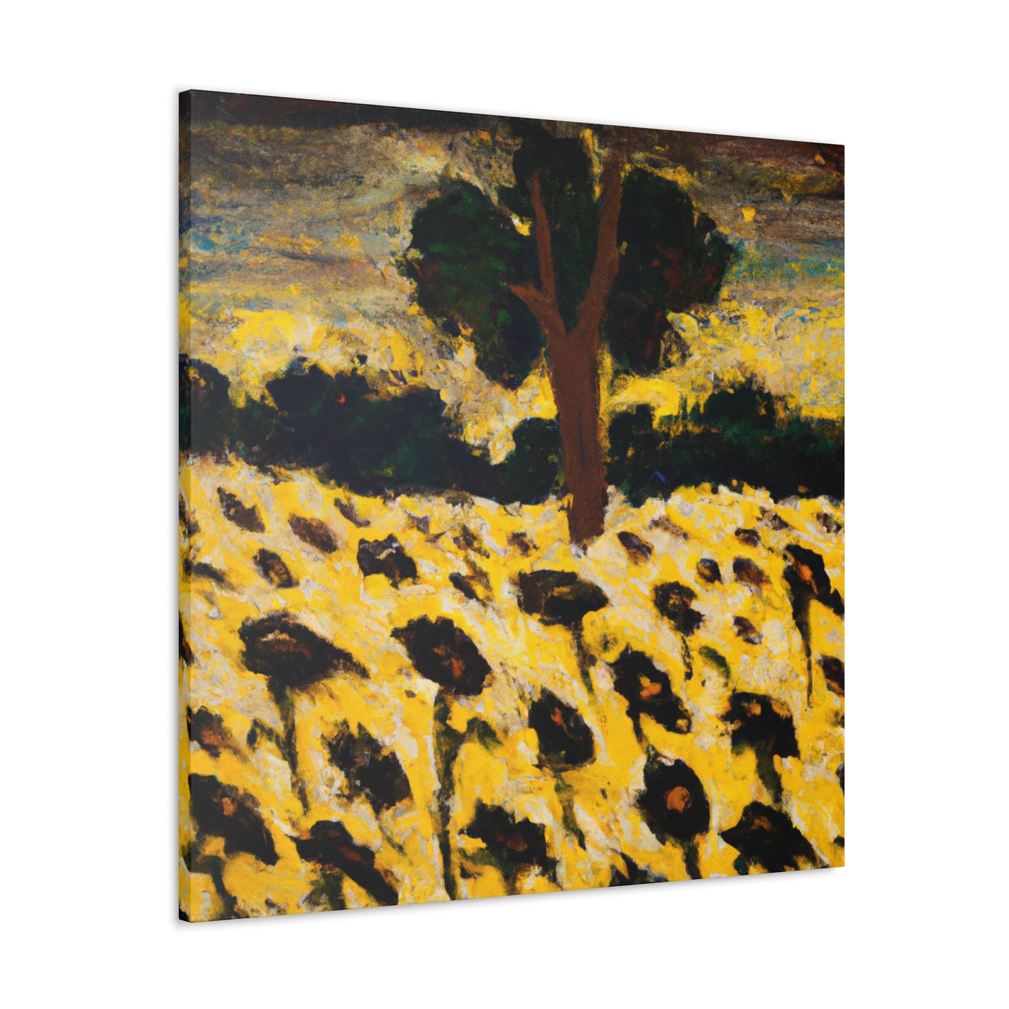 "Sunflower's Brilliant Beauty" - Canvas