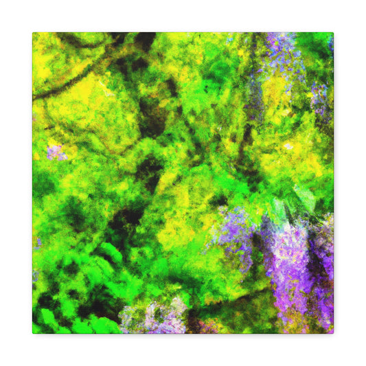 "Wisteria in Flux" - Canvas