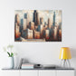 "Urban Symphony Unveiled" - Canvas