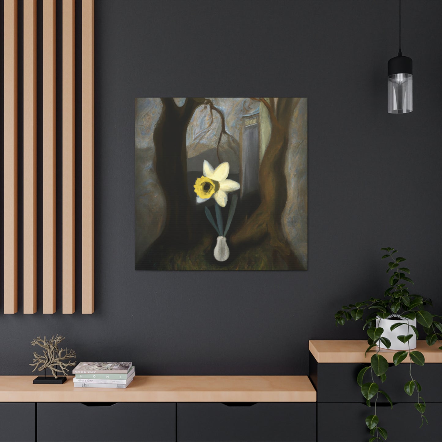 "Daffodils in Dreamland" - Canvas