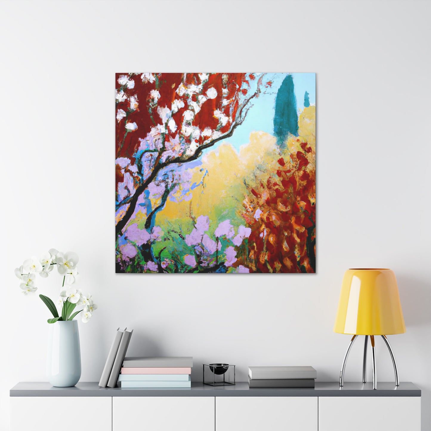 Cherry Blossoms Abloom - Canvas