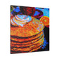 "Pancakes and Post-Impressionism" - Canvas