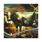 Milking the Dream Cow - Canvas