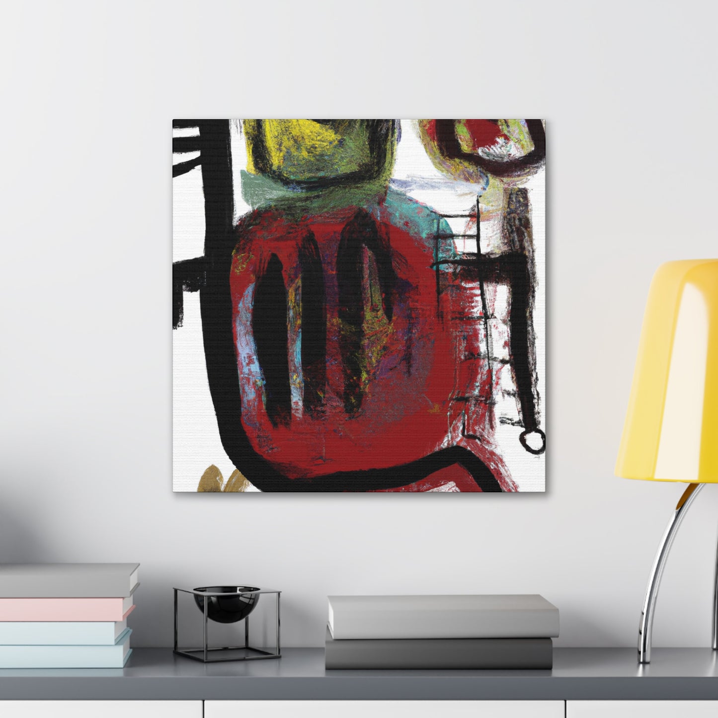 Maracas in Abstraction - Canvas