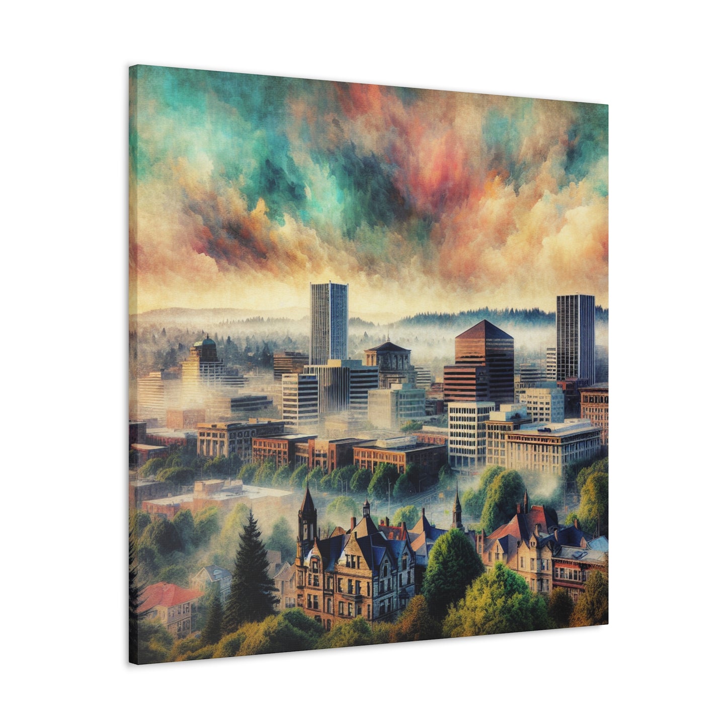 "Enchanting Portland: A Renaissance" - Canvas