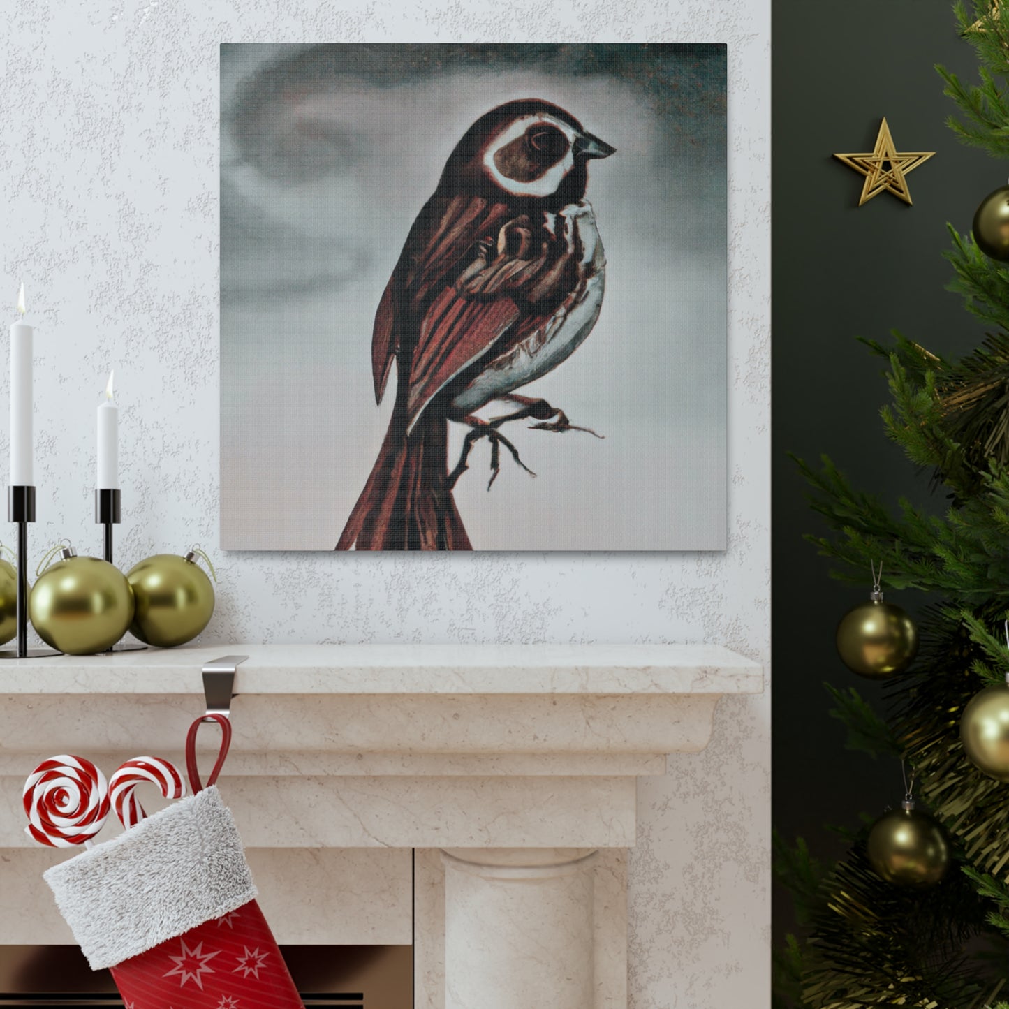 Song Sparrow Symphony - Canvas