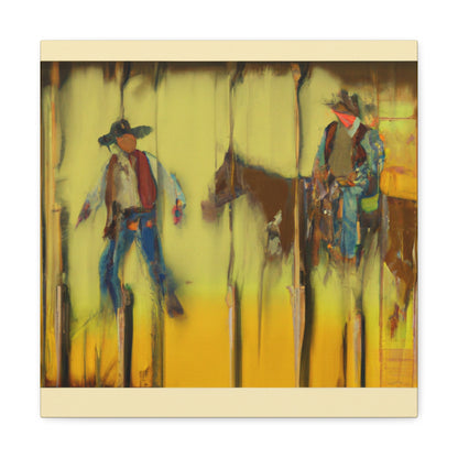 Stagecoach in Motion - Canvas