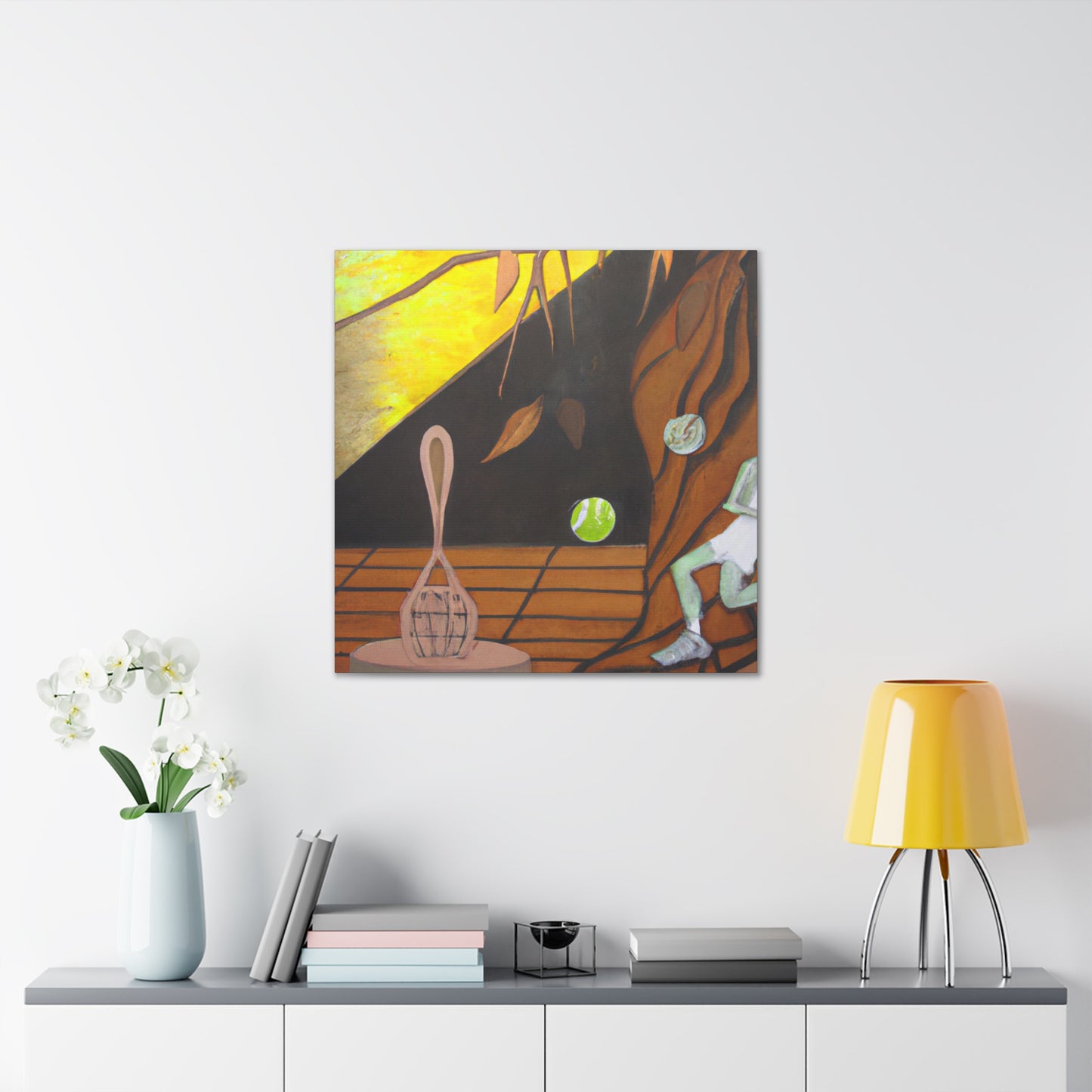 Tennis in Dreamsscape - Canvas