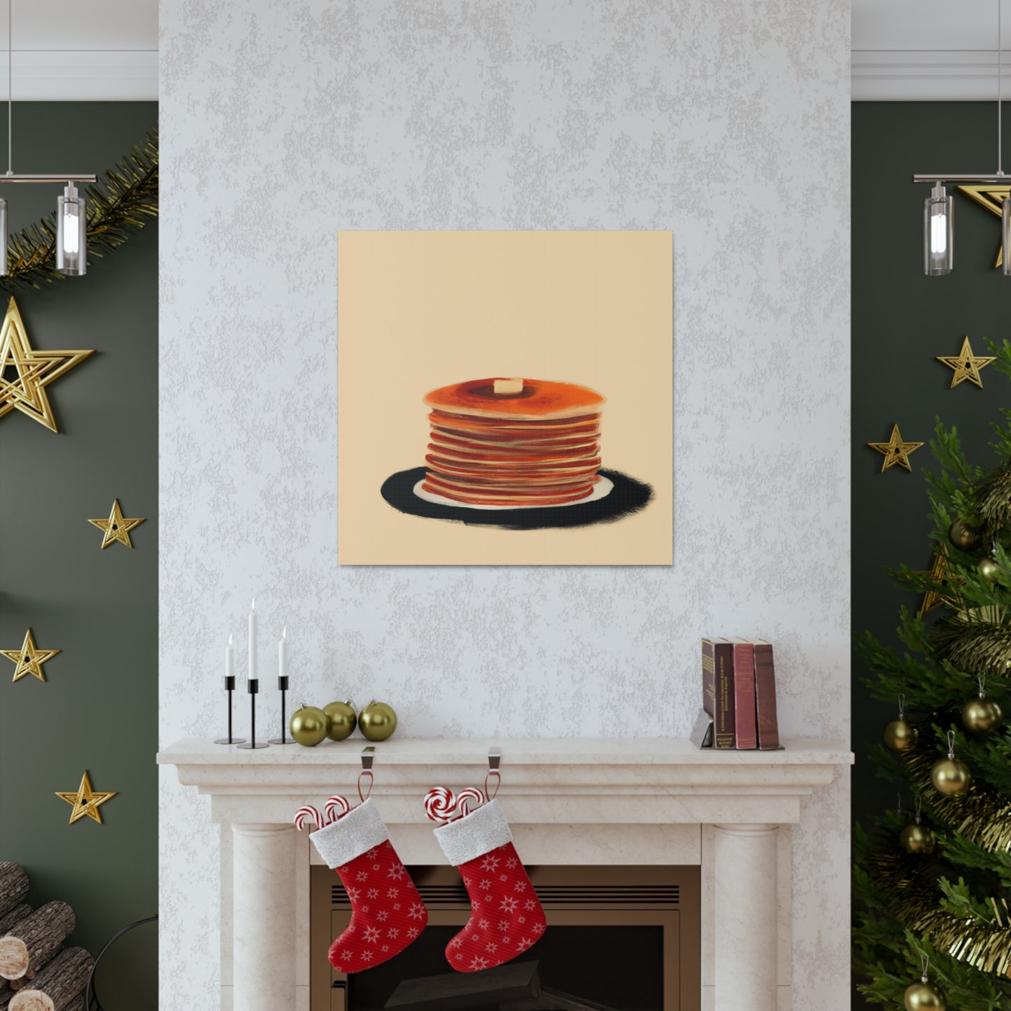 "Pancakes in Minimalism" - Canvas