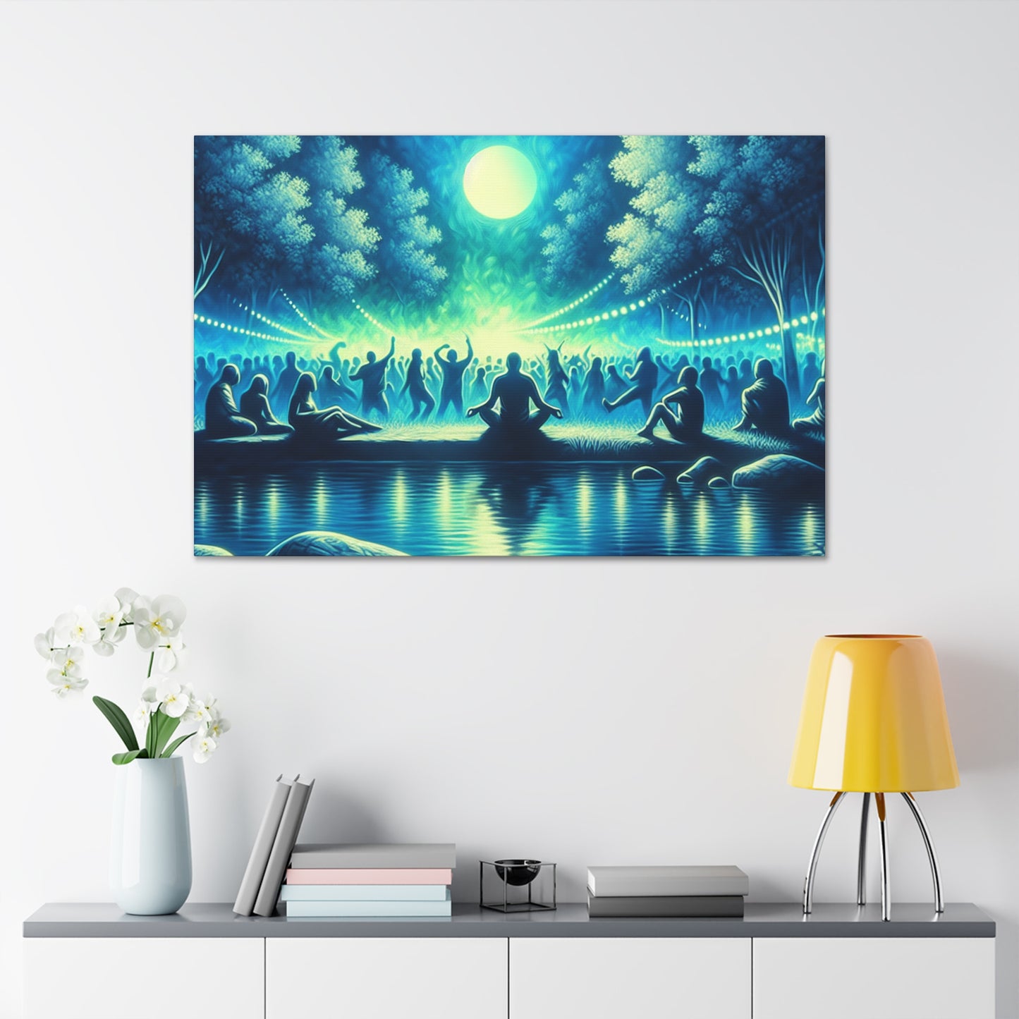 Electric Euphoria Dance - Canvas