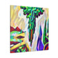 Cypress Tree Dreamscape - Canvas