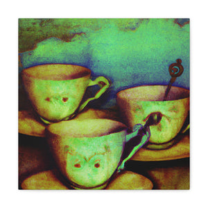 Tea Time Harmony. - Canvas