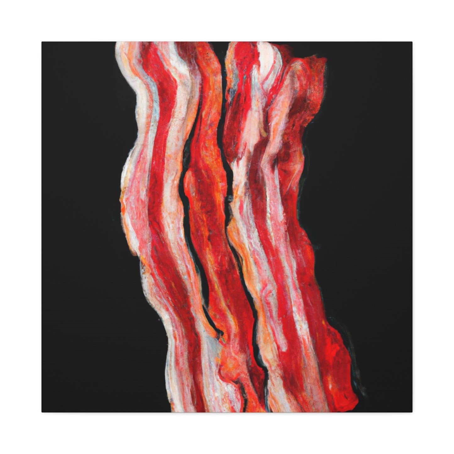 Bacon Minimalism Piece - Canvas