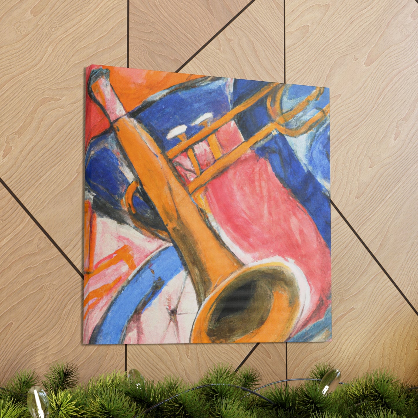 The Trombone Sonata - Canvas