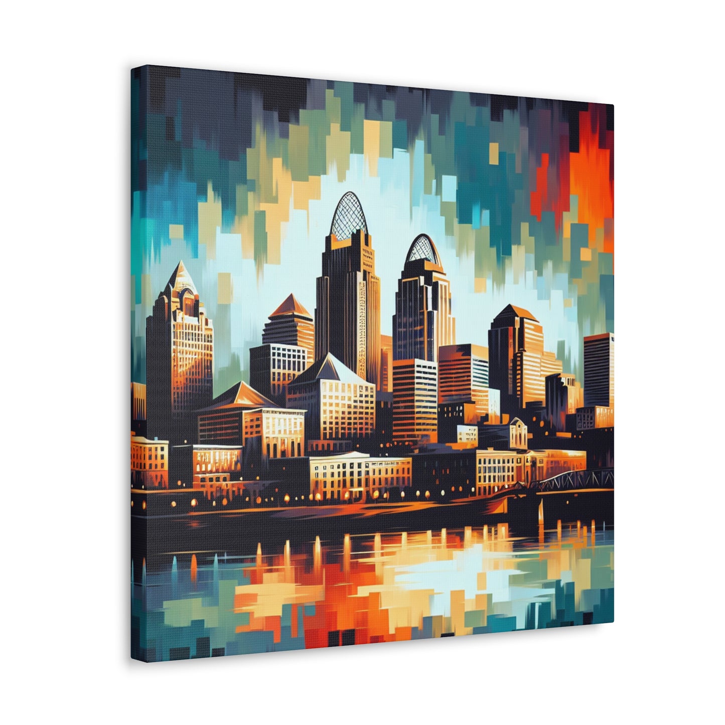 Urban Symphony: Cincinnati Rhapsody - Canvas