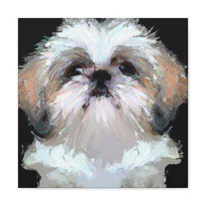 "Proud Shih Tzu Portrait" - Canvas