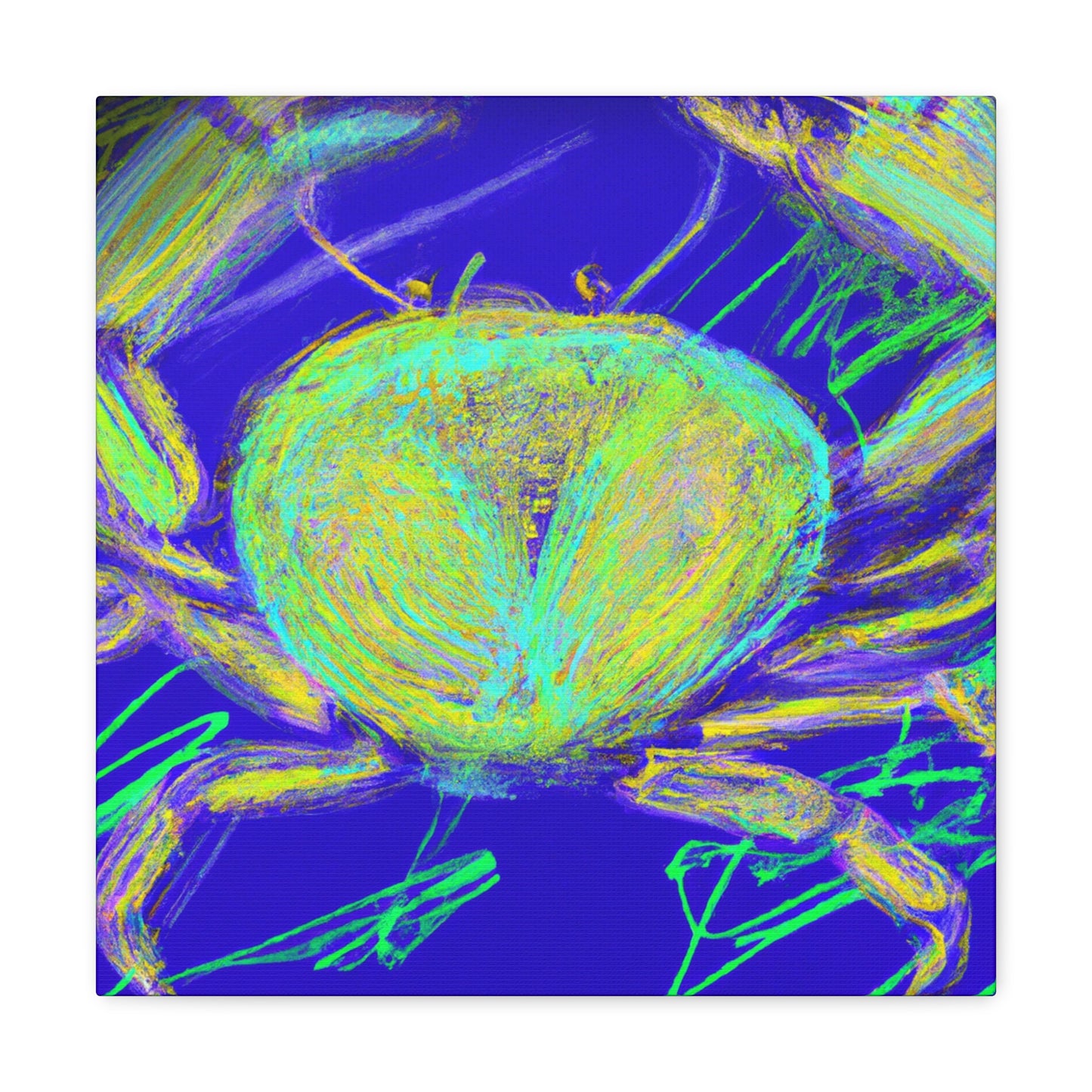 Crab in Impressionism - Canvas