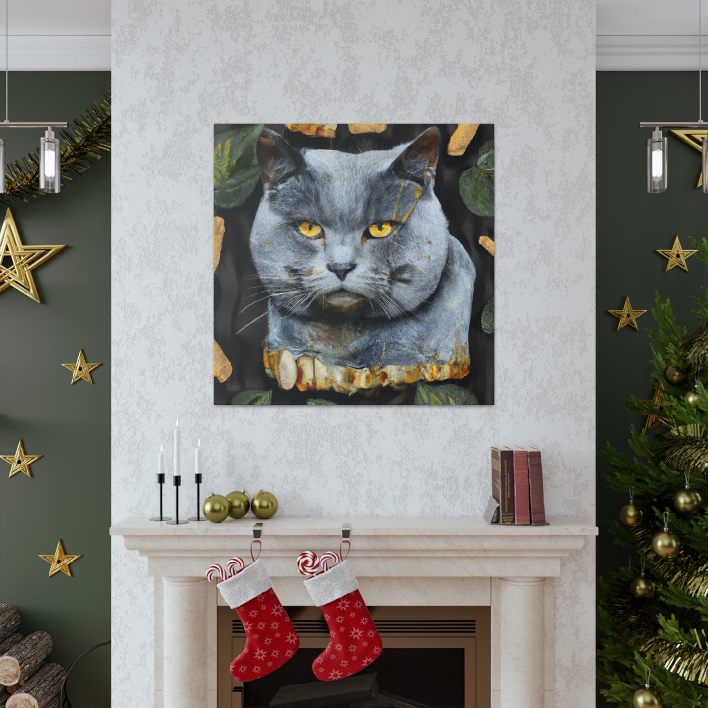 "Purrfect British Shorthair" - Canvas