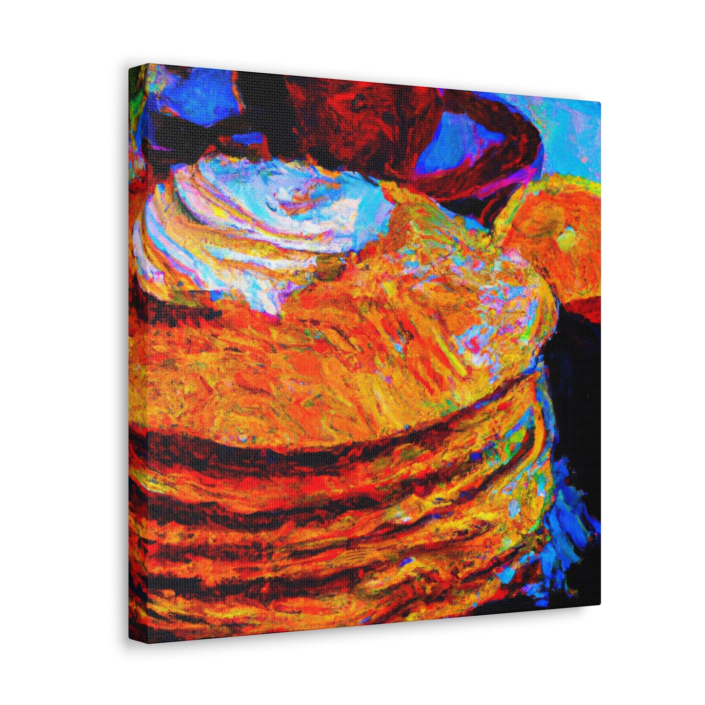 "Pancakes and Post-Impressionism" - Canvas