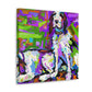 "Springer Spaniel Reflection" - Canvas