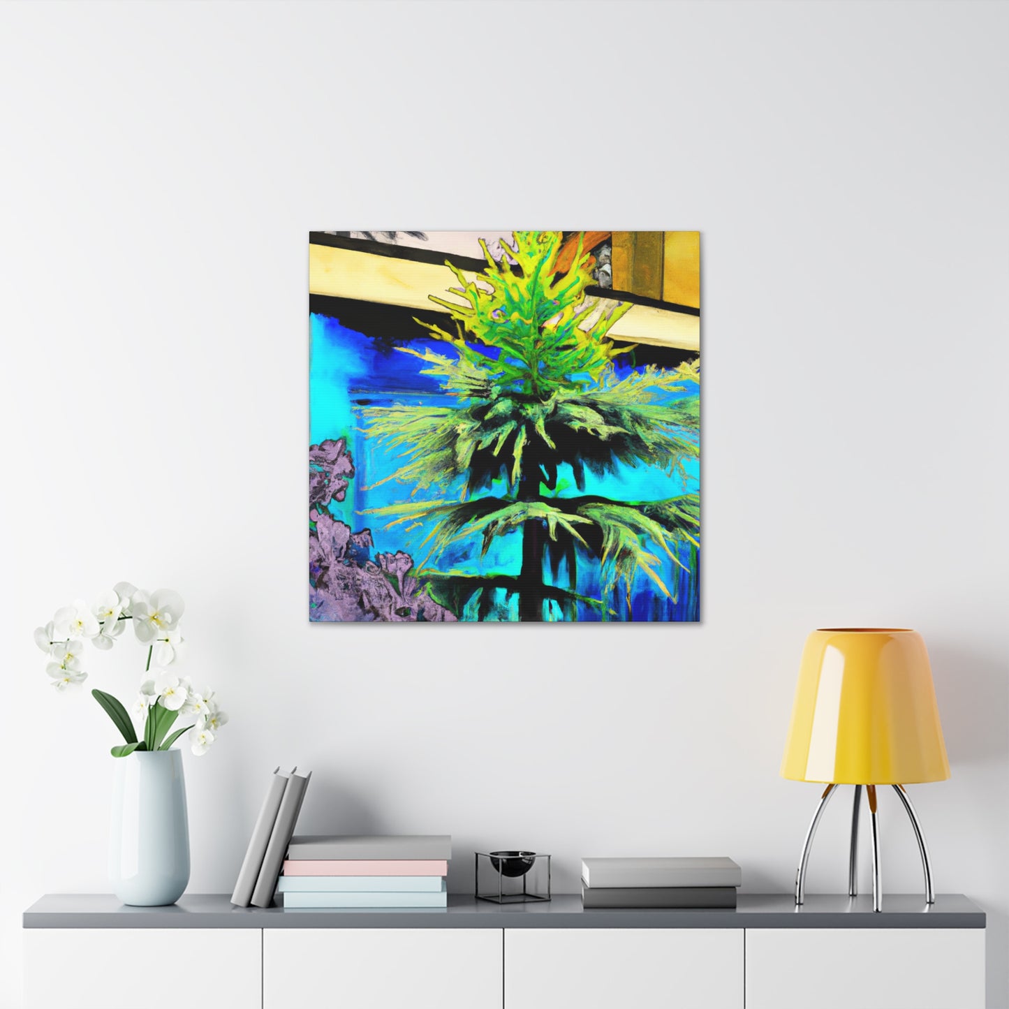 Fir Tree Reverence - Canvas