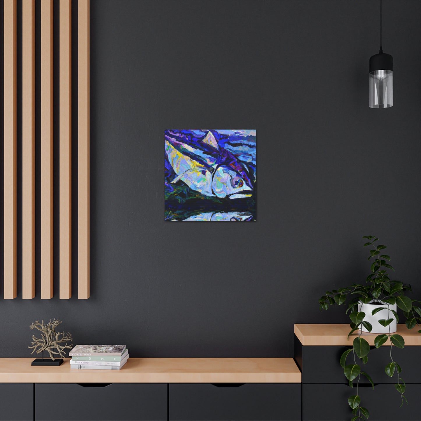 Tuna Fish Impressionism - Canvas