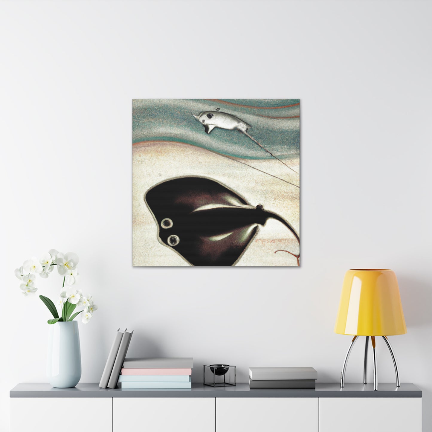 "Stingray in Surrealism" - Canvas