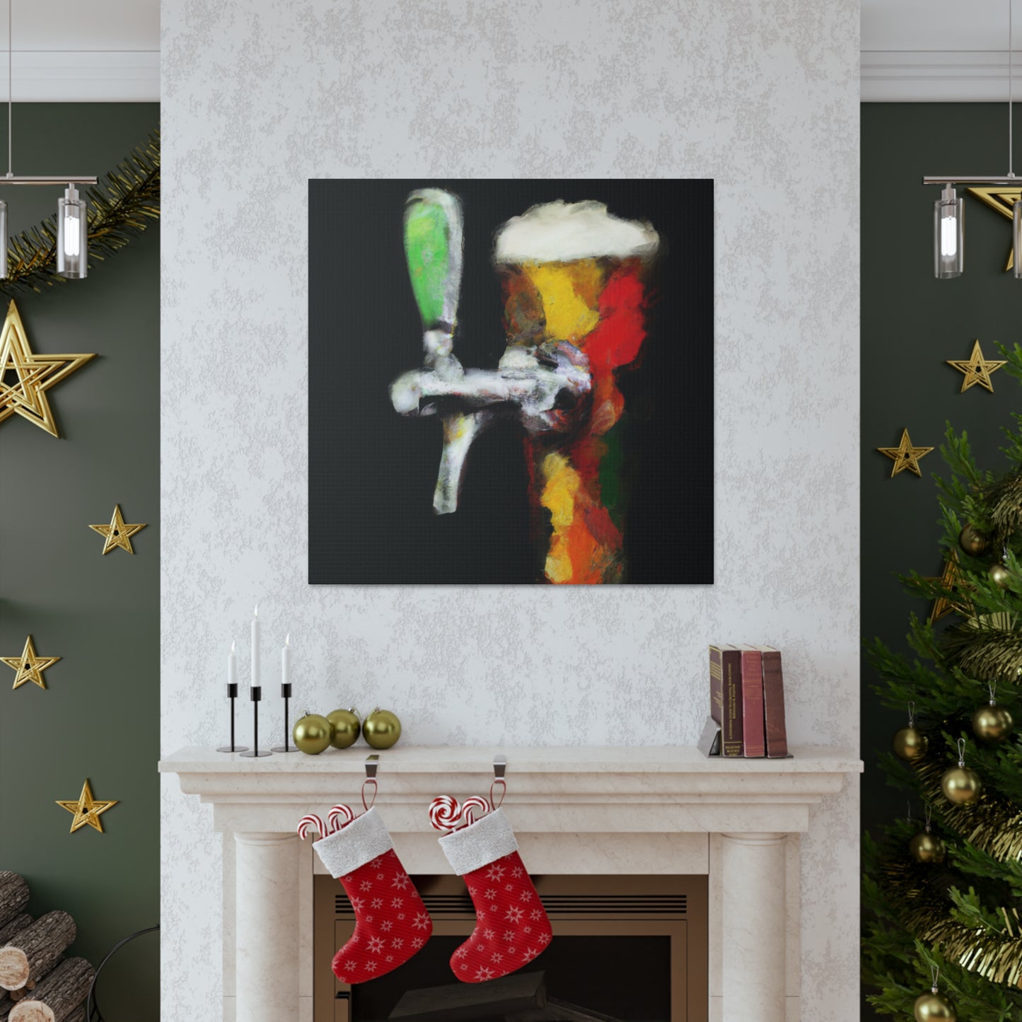 Bar Tap in Glass - Canvas