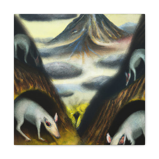 Opossum in a Dream - Canvas