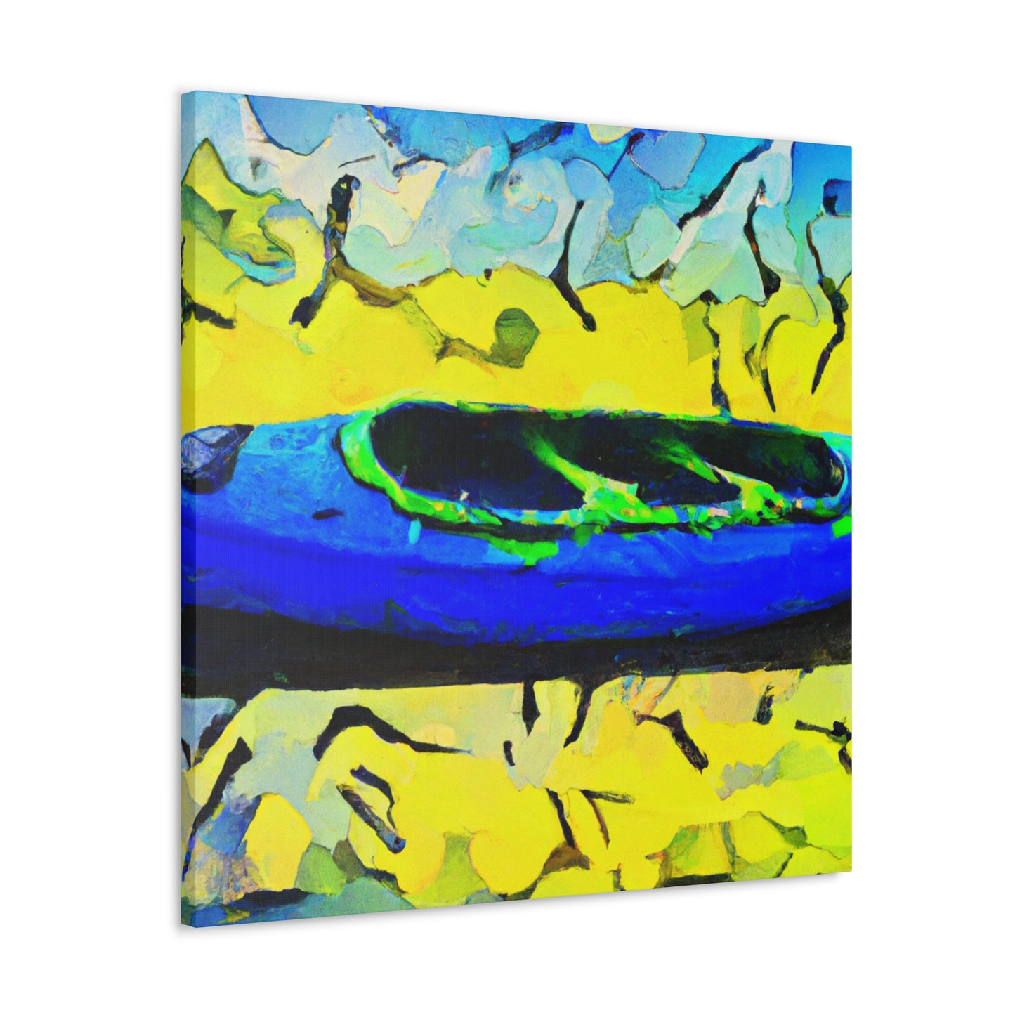 Kayaking on Canvas - Canvas