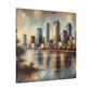 "Sunlit Serenity of Tampa" - Canvas