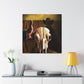 Cow Skull Apollo Dream - Canvas