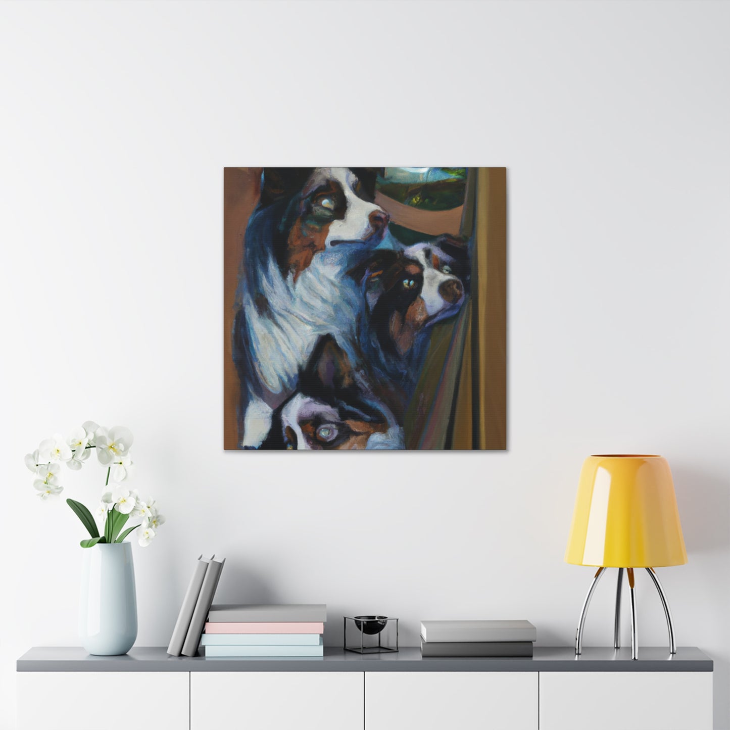 Aussie Dog Illusionists - Canvas