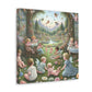 Whimsical Flora Haven - Canvas