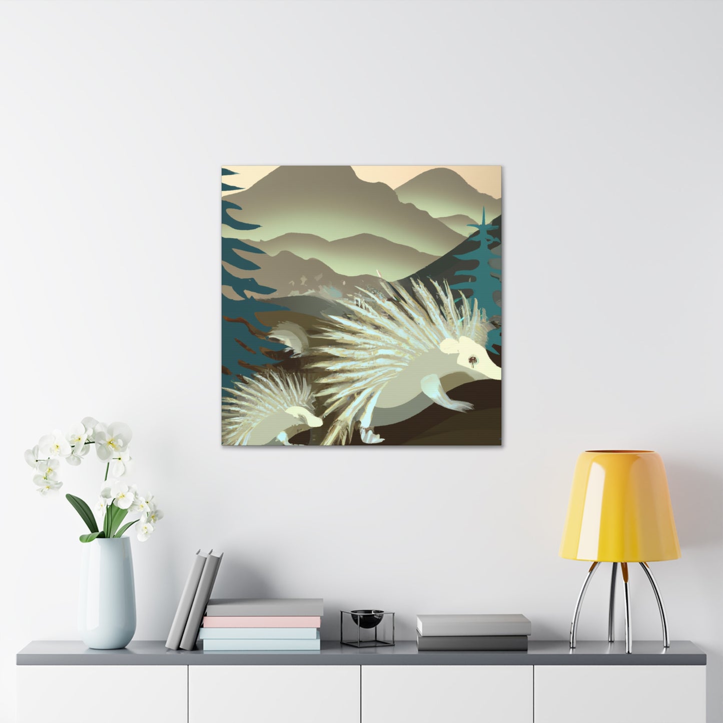 Porcupine's Majestic Splendor - Canvas