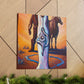 The Hitching Post Vignette - Canvas