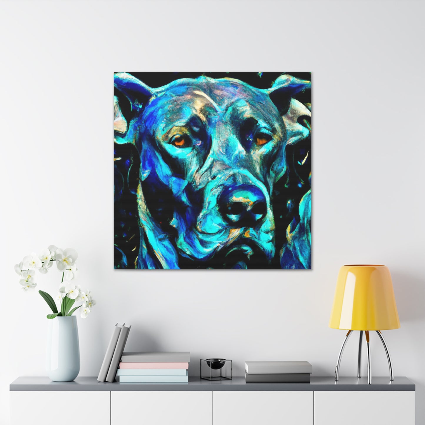 Great Dane Reflection - Canvas