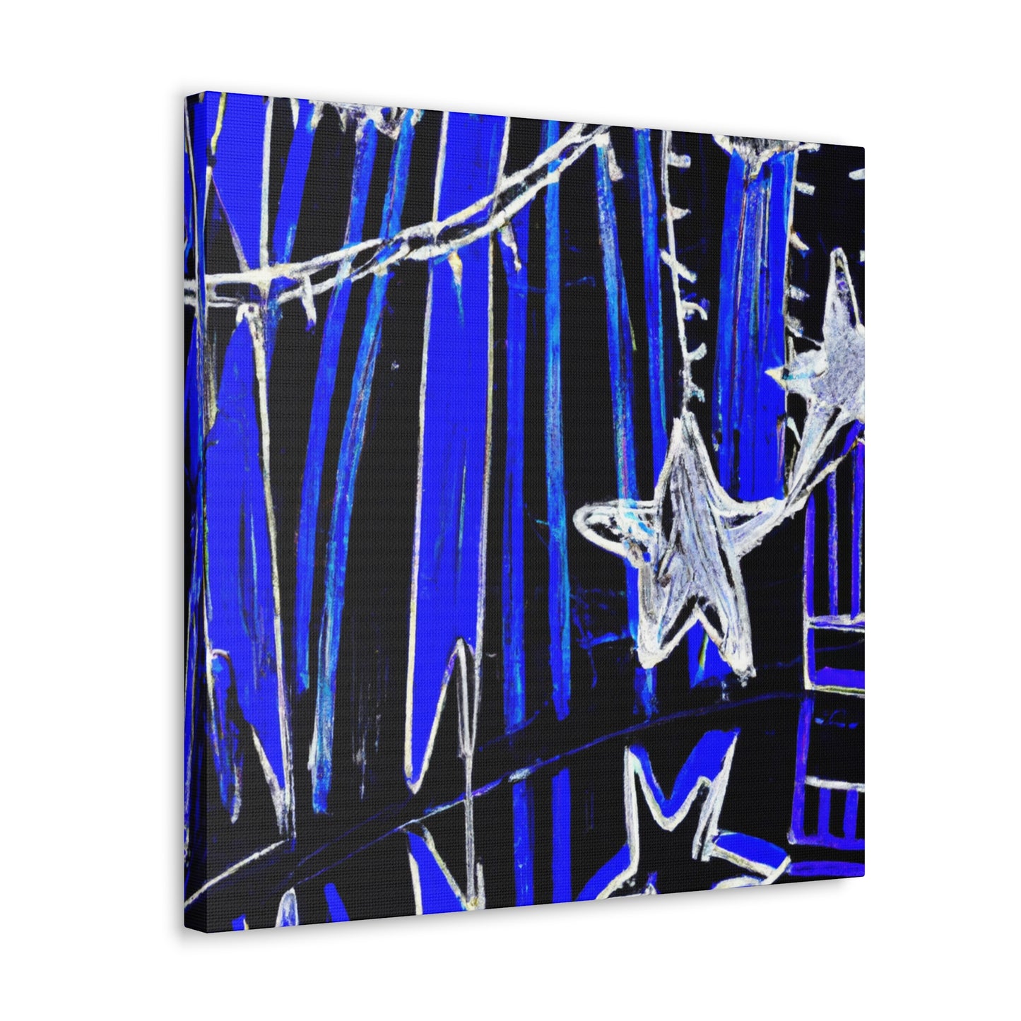 Twinkling Christmas Illumination - Canvas