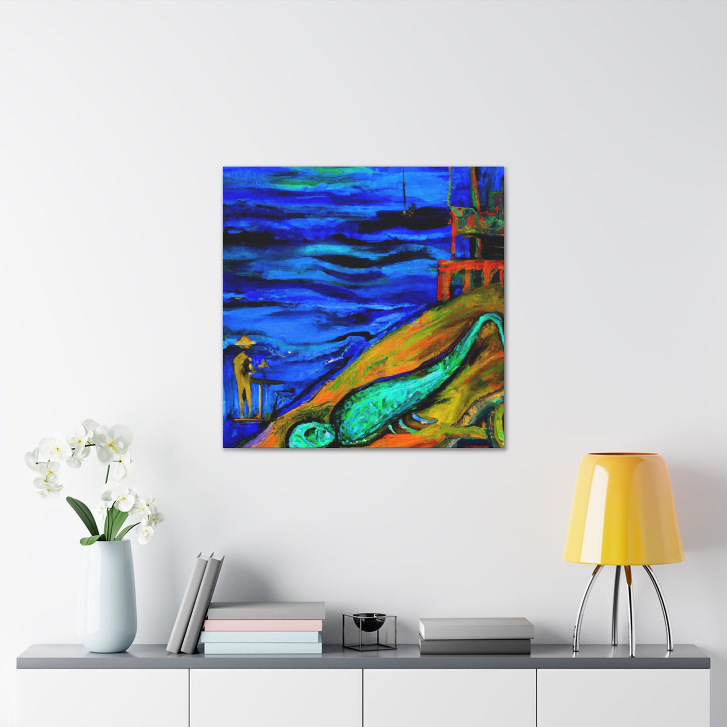 Deep Sea Anglers Dream - Canvas