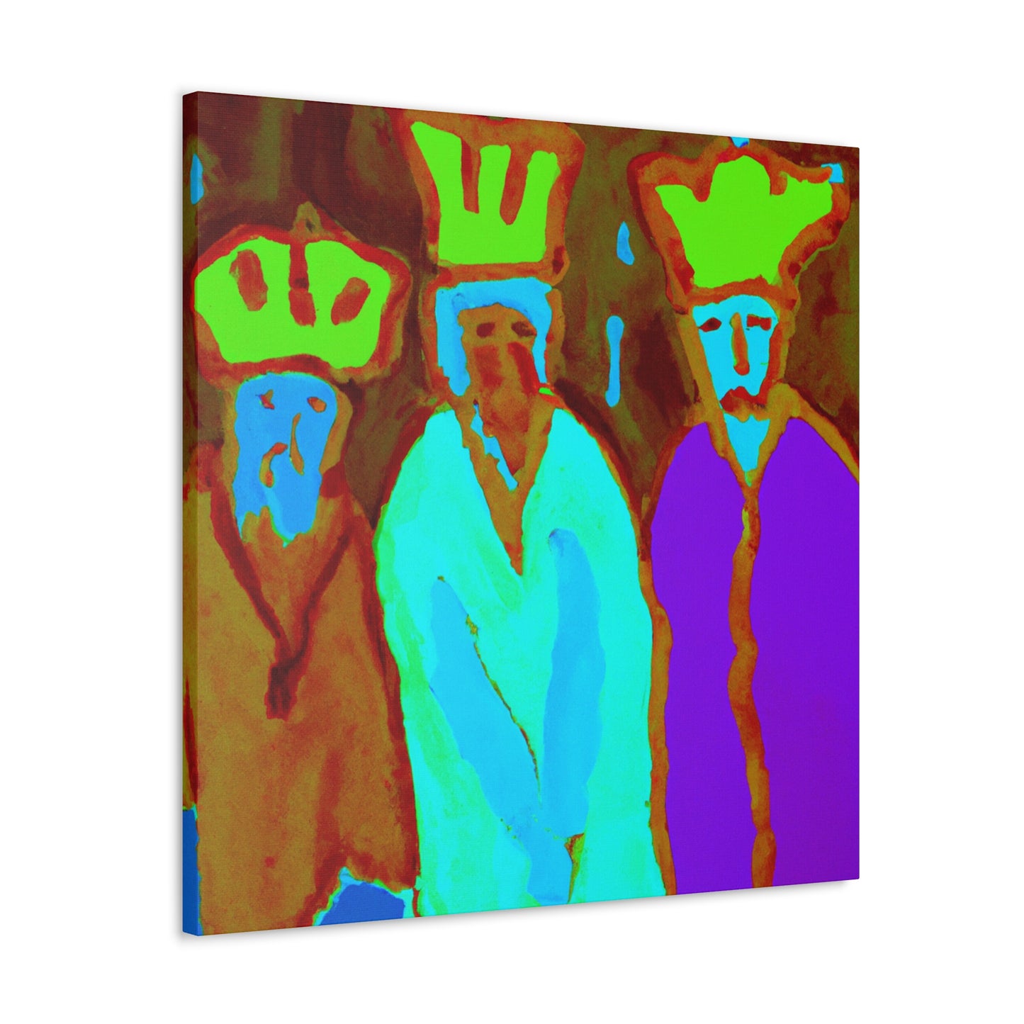 "Wise Men in Fauvism" - Canvas